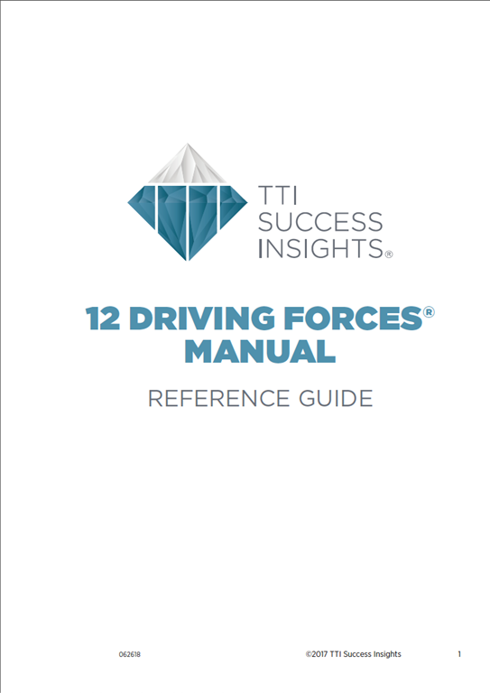 12 Driving Forces Manual